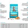 Croquetas RICOCAT sabor a carne, salmón y leche -ADULTO- 9Kg - Imagen 2