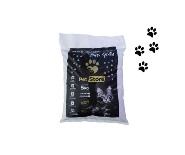 Arena -100%natural- para gatos