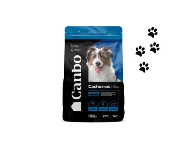 Croquetas CANBO sabor pollo, razas medianas y grandes -cachorro- 15kg