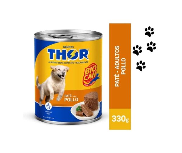 PATÉ THOR sabor a pollo-ADULTOS- 330g