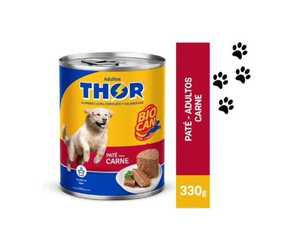 PATÉ THOR sabor a carne-ADULTOS- 330g