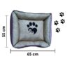Cama -HIPOALERGÉNICA- para perros Talla -L- - Imagen 2