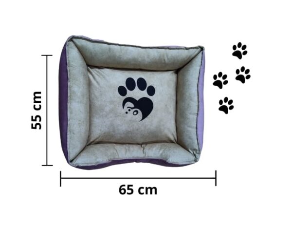 Cama -HIPOALERGÉNICA- para perros Talla -L- - Imagen 2