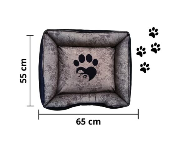 Cama -HIPOALERGÉNICA- para perros Talla -L- - Imagen 3